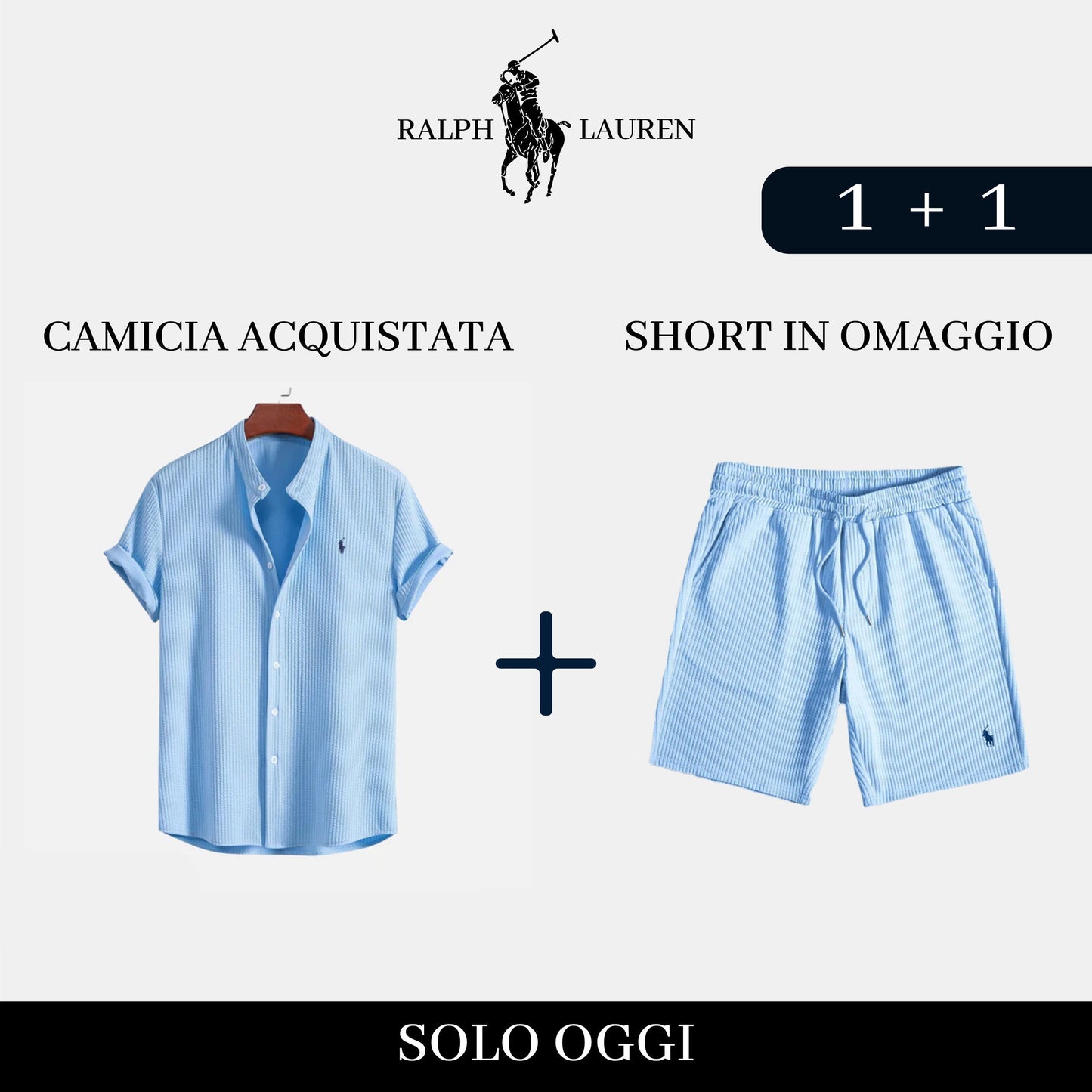 Pacchetto Esclusivo: Camicia Elegante + Short in Omaggio